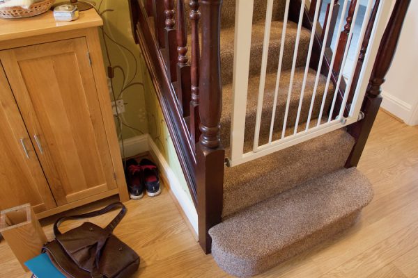 "Let in the Light" Contemporary staircase installation in Hinckley