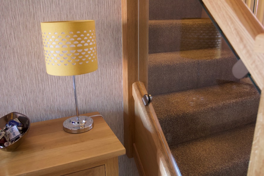 "Let in the Light" Contemporary staircase installation in Hinckley