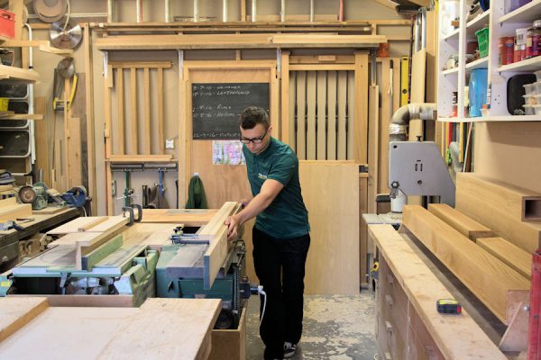 Nathan in the workshop 1